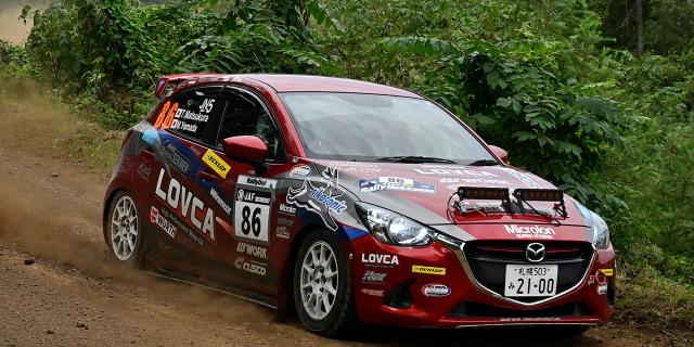 2024 JAF全日本ラリー選手権(JRC)第7戦「RALLY HOKKAIDO」 松倉選手 JN5クラス優勝