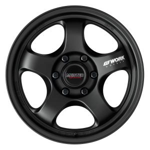 ■サイズ：18inch 8.5J +52
■ディスク：マットブラック(標準)
■リム：NORMAL(形状)
■センターキャップ：マットブラック(オプション)
■ステッカー：標準同梱