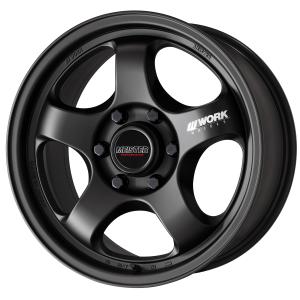 ■サイズ：18inch 8.5J +52
■ディスク：マットブラック(標準)
■リム：NORMAL(形状)
■センターキャップ：マットブラック(オプション)
■ステッカー：標準同梱