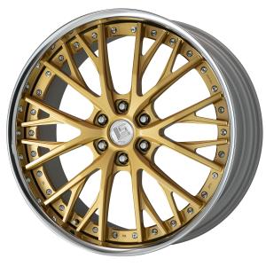 ■サイズ：24inch
■ディスク：ペイント／ゴールド(標準)
■リム：FULL REVERSE(形状)/バフアルマイト(標準)
■センターキャップ：ヘアーライン(標準)