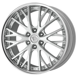 ■サイズ：22inch
■ディスク：ペイント／ライトグレイッシュシルバー(標準)
■リム：FULL REVERSE(形状)/バフアルマイト(標準)
■センターキャップ：ヘアーライン(標準)