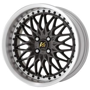 ■サイズ：17inch
■ディスク：マットダークガンメタ(標準)
■リム：FULL REVERSE(形状)/ブラッシュド(カスタム)
■センターキャップ：ブラック(標準)
■ピアスボルト：ブラッククロームピアスボルト(カスタム)