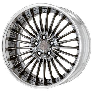 ■サイズ：20inch
■ディスク：ブリリアントシルバーブラック(標準)
■リム：FULL REVERSE(形状)/バフアルマイト(標準)
■センターキャップ：マットグレー(標準)