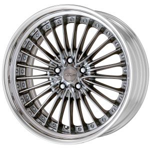■サイズ：20inch
■ディスク：ブリリアントシルバーブラック(標準)
■リム：STEP RIM(形状)/バフアルマイト(標準)
■センターキャップ：マットグレー(標準)