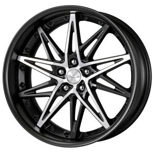 ■サイズ：20inch
■ディスク：マットブラックカットクリア(カスタム)
■リム：FULL REVERSE(形状)/マットブラックアルマイト(カスタム)
■センターキャップ：スピン(標準)
■ピアスボルト：ブラッククロームピアスボルト(カスタム)
■エアバルブ：ブラックエアバルブ(カスタム)