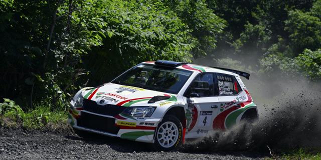 2025 JAF All Japan Rally Championship Round 4 2025ARK Rally Kamui Kamada takes 2nd place in his class
