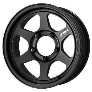 ■サイズ：16inch 6.0J -5
■ディスク：マットブラック(標準)
■リム：NORMAL(形状)
■ステッカー：標準同梱